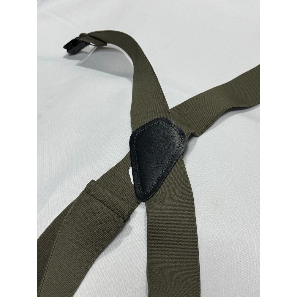 Carhartt Green Heavy Duty Utility Suspenders Men's Workwear - Picture 4 of 5